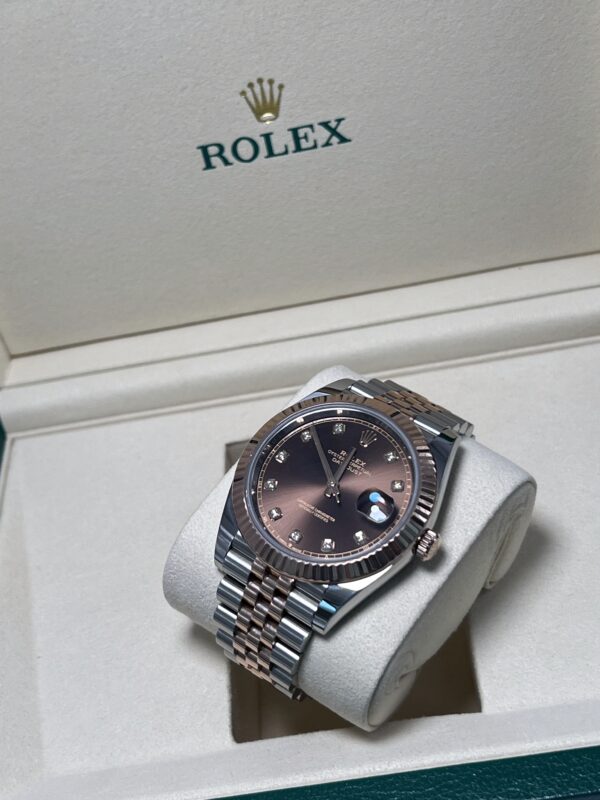 Datejust 41 (Chocolate dmnd.) - Image 2