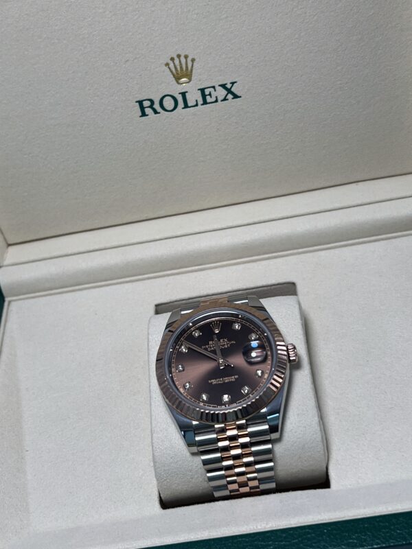 Datejust 41 (Chocolate dmnd.) - Image 3