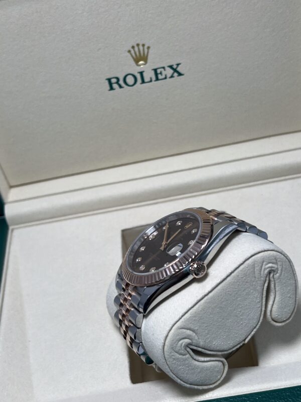 Datejust 41 (Chocolate dmnd.) - Image 5